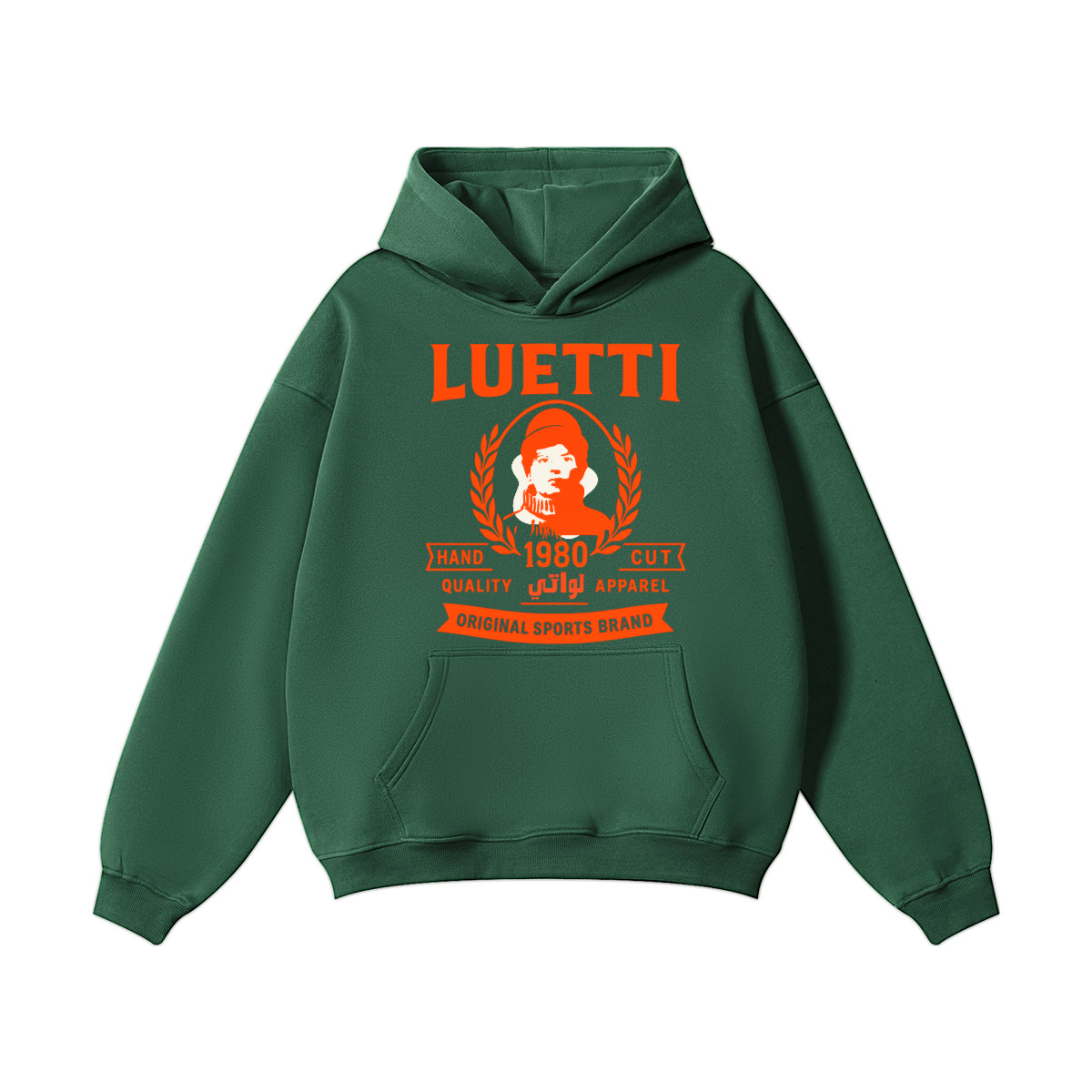 Luetti 1980 Heritage Unisex 100% Cotton Pullover Hoodie