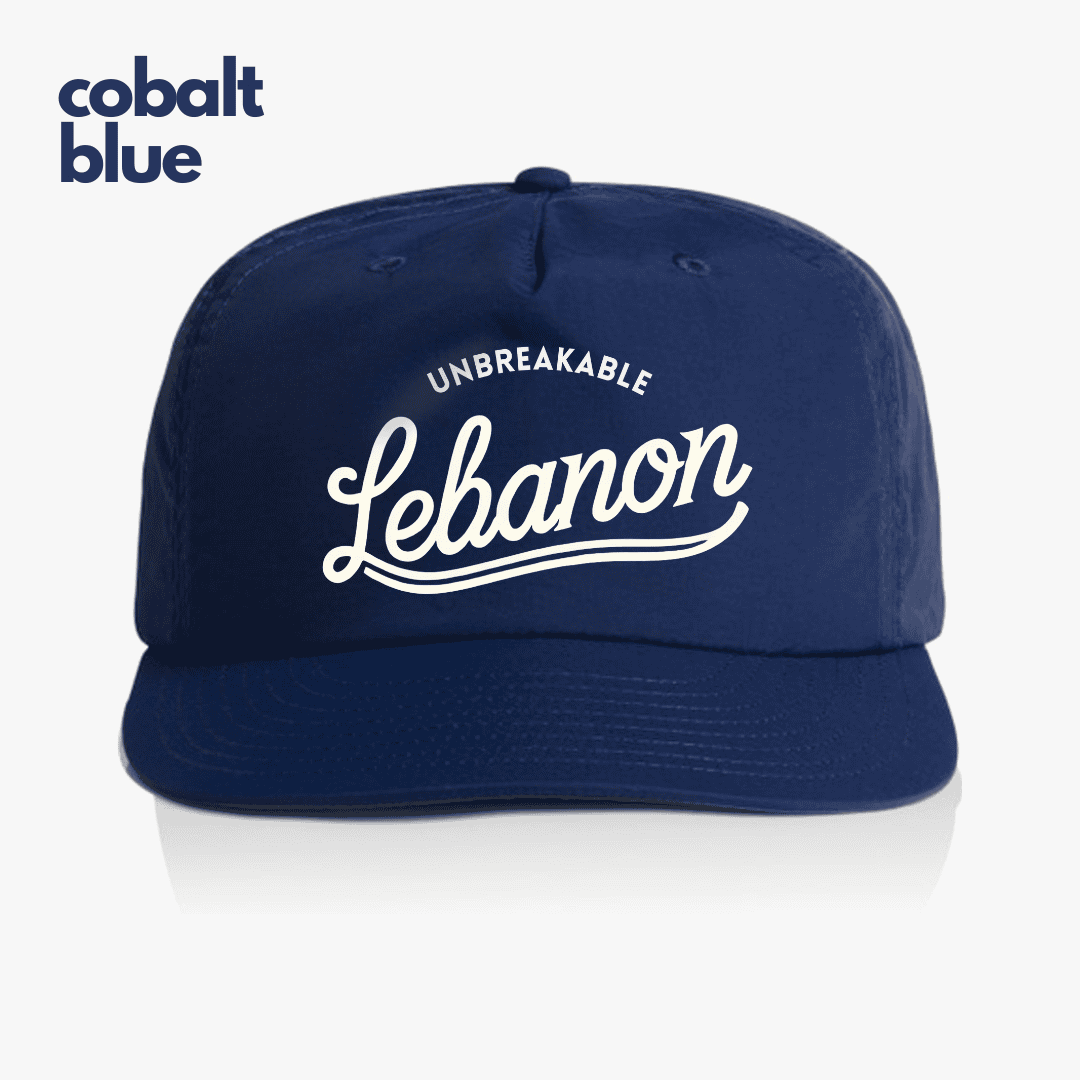 Unbreakable Lebanon Retro 80's Surf Cap