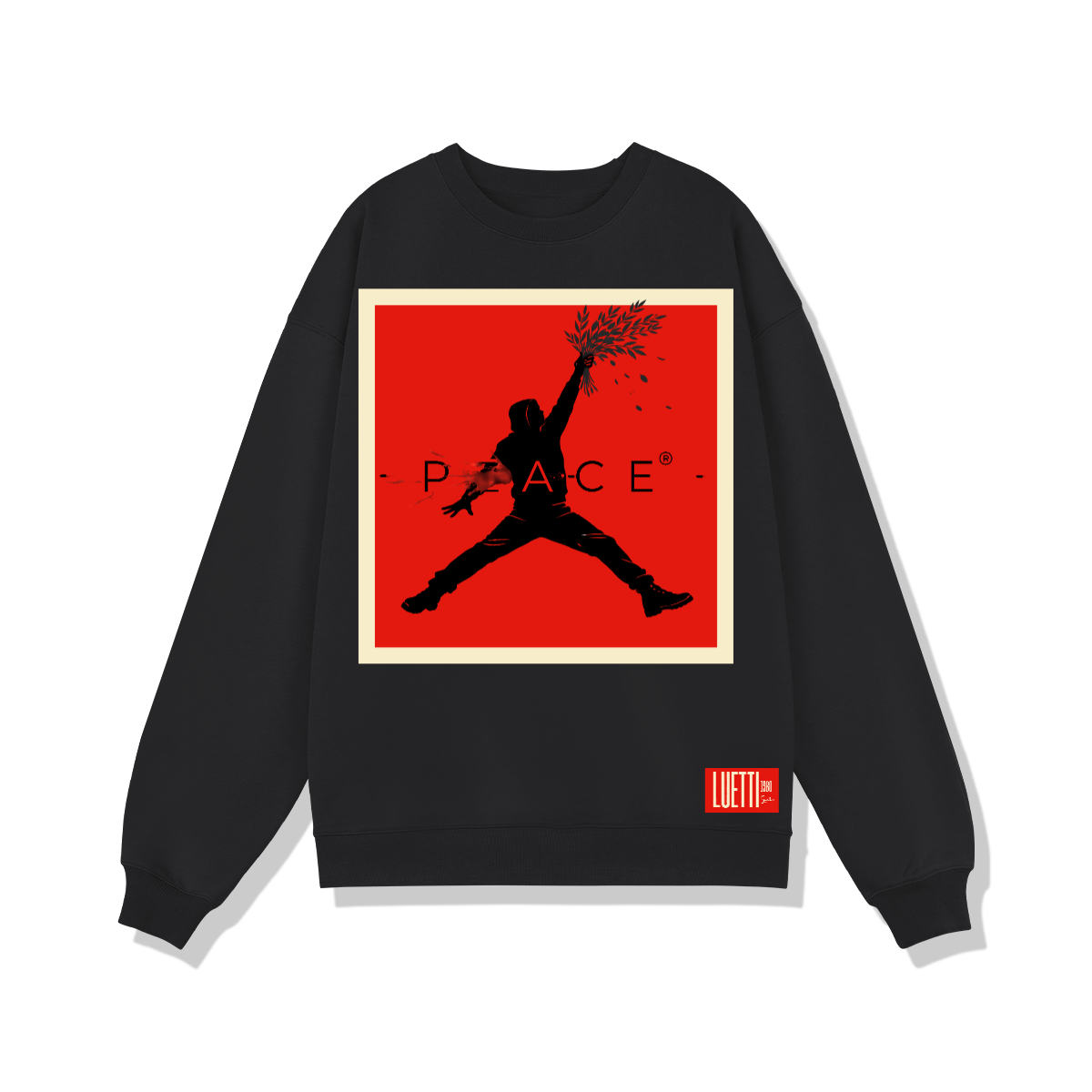Peace Shot Infrared Heavyweight Sweatshirt