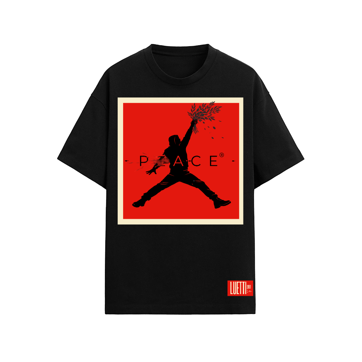 Peace Shot Infrared Unisex Relaxed Fit T-shirt