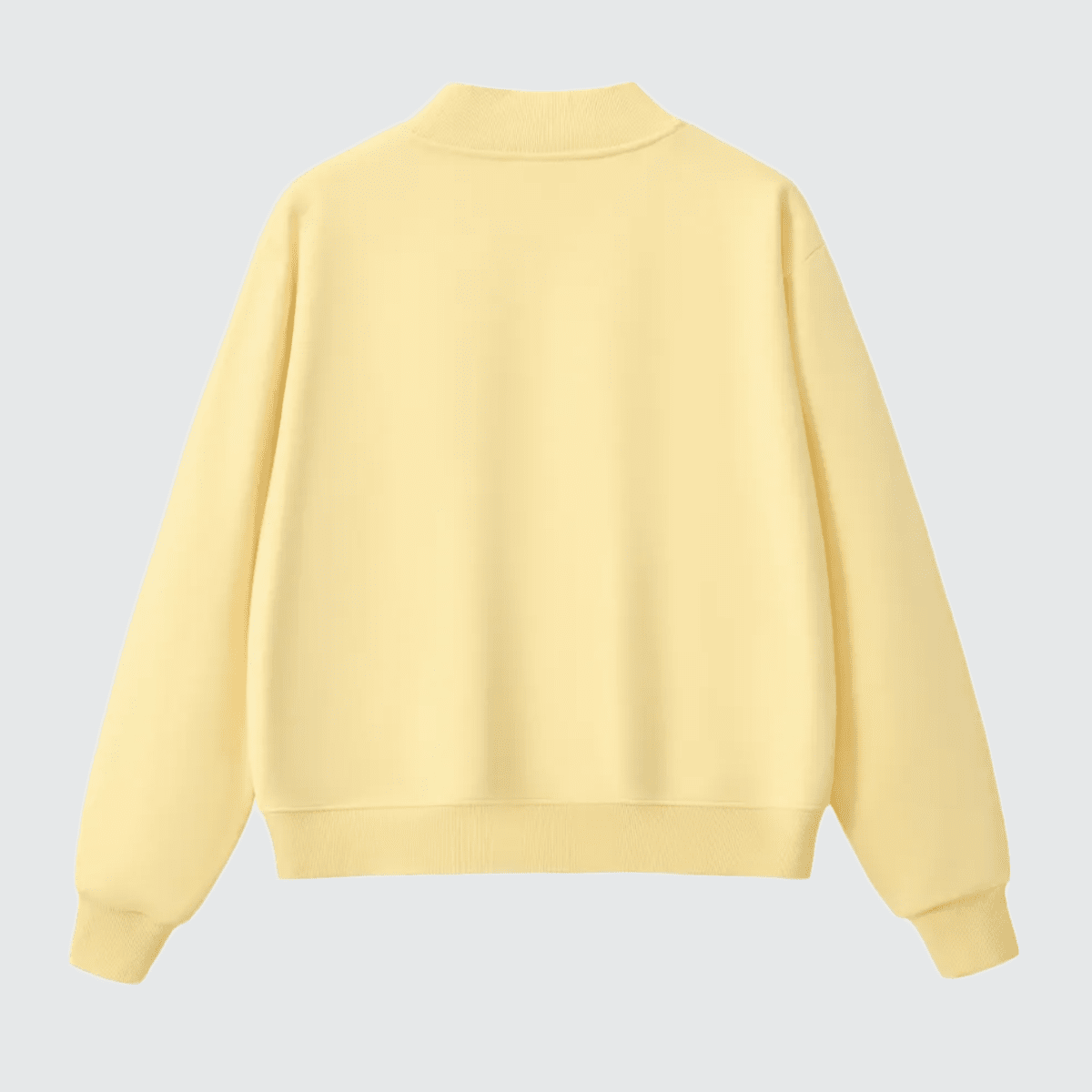 MAKE HUMANITY CARE AGAIN Unisex Heavyweight Fleece Mock Neck Oversized Sweatshirt