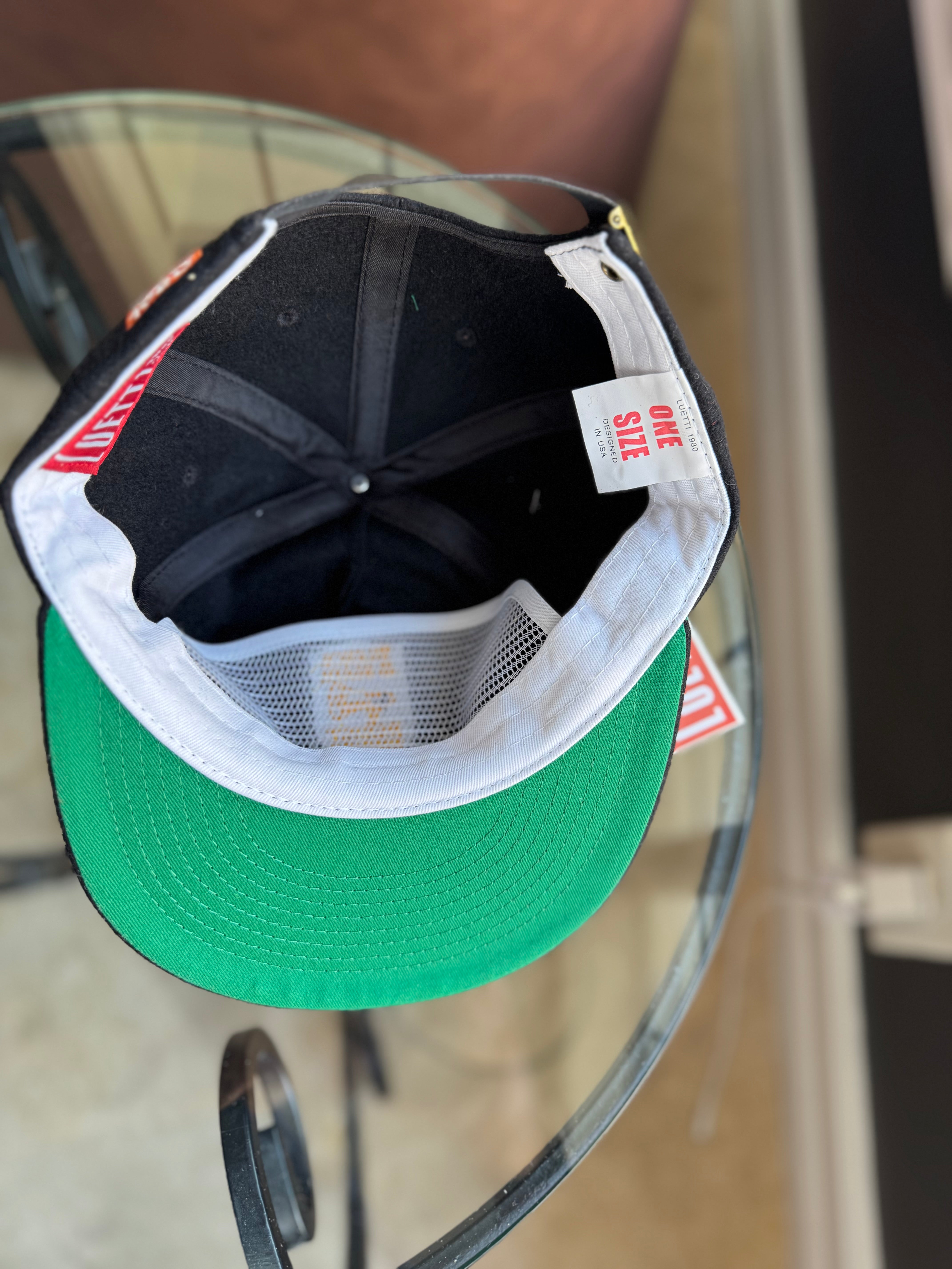 RESIST EMPIRE Vegan Wool 5 Panel Retro Baseball Cap