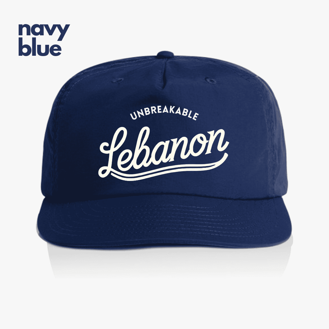 Unbreakable Lebanon Retro 80's Surf Cap