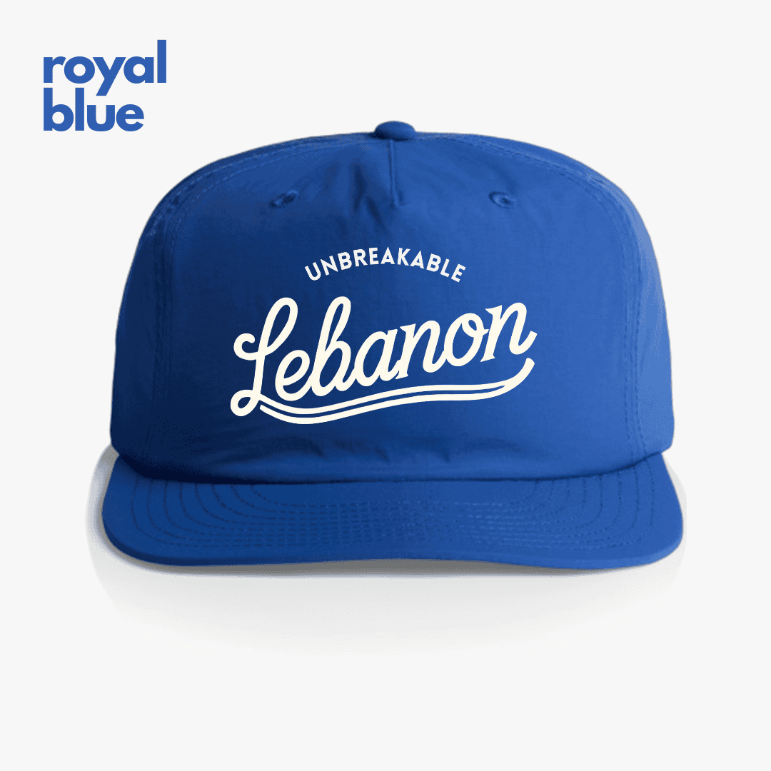 Unbreakable Lebanon Retro 80's Surf Cap