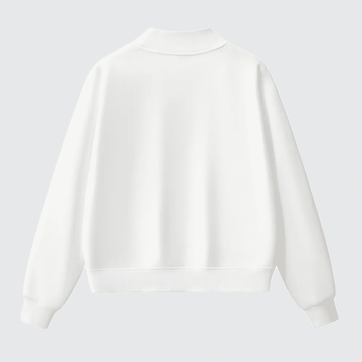 MAKE HUMANITY CARE AGAIN Unisex Heavyweight Fleece Mock Neck Oversized Sweatshirt