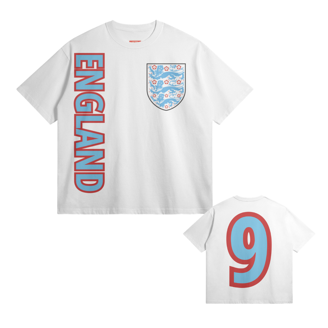 SOCCER OVERSIZED LOGO LOOSE TEE