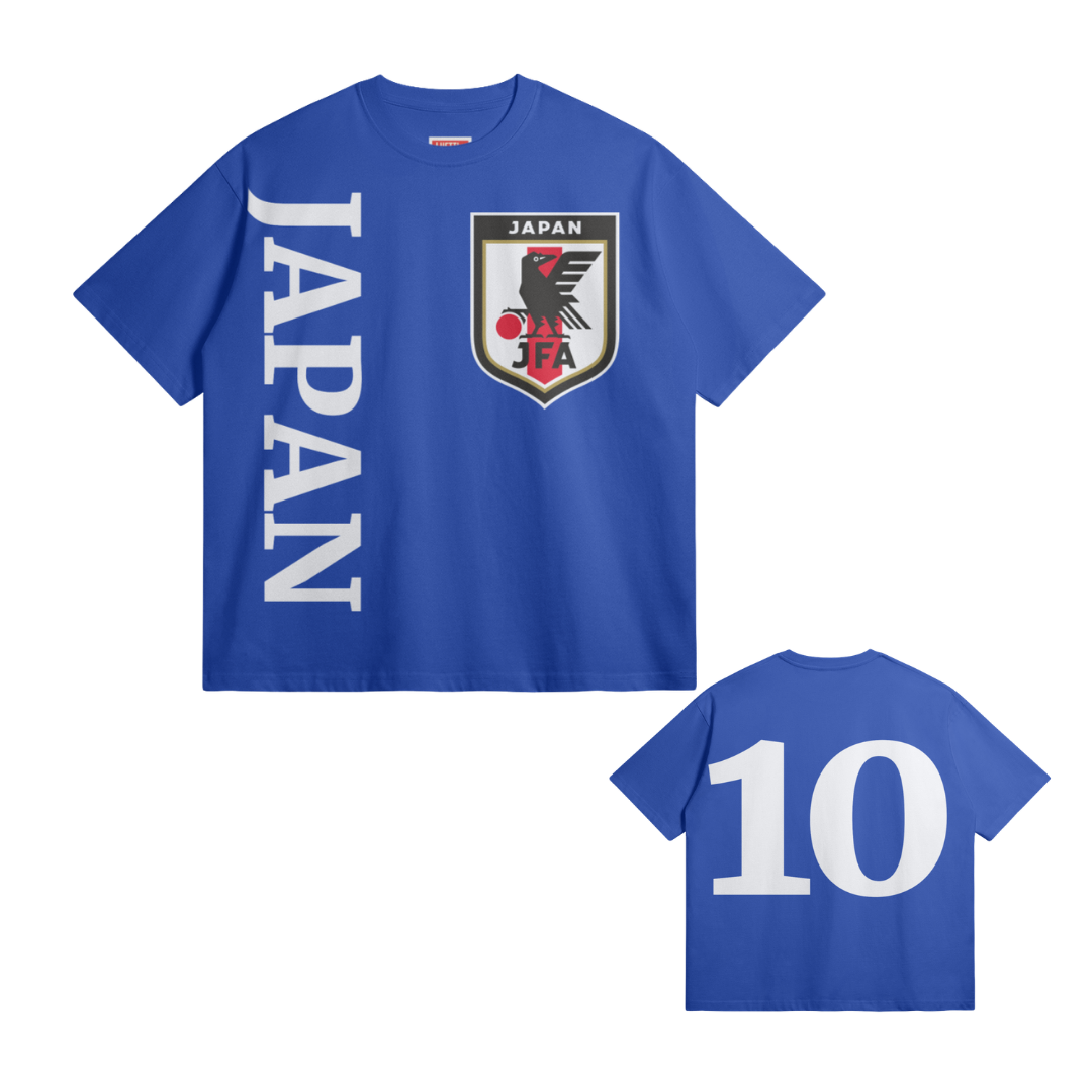 SOCCER OVERSIZED LOGO LOOSE TEE