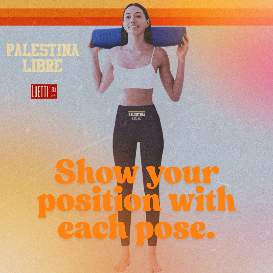 Lulu Watermelon Yoga Pants - Palestina Libre Design