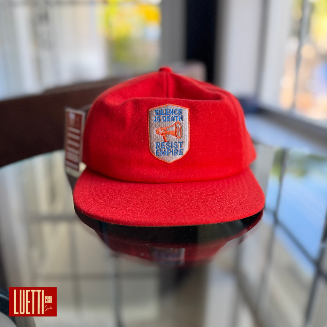 RESIST EMPIRE Vegan Wool 5 Panel Retro Baseball Cap