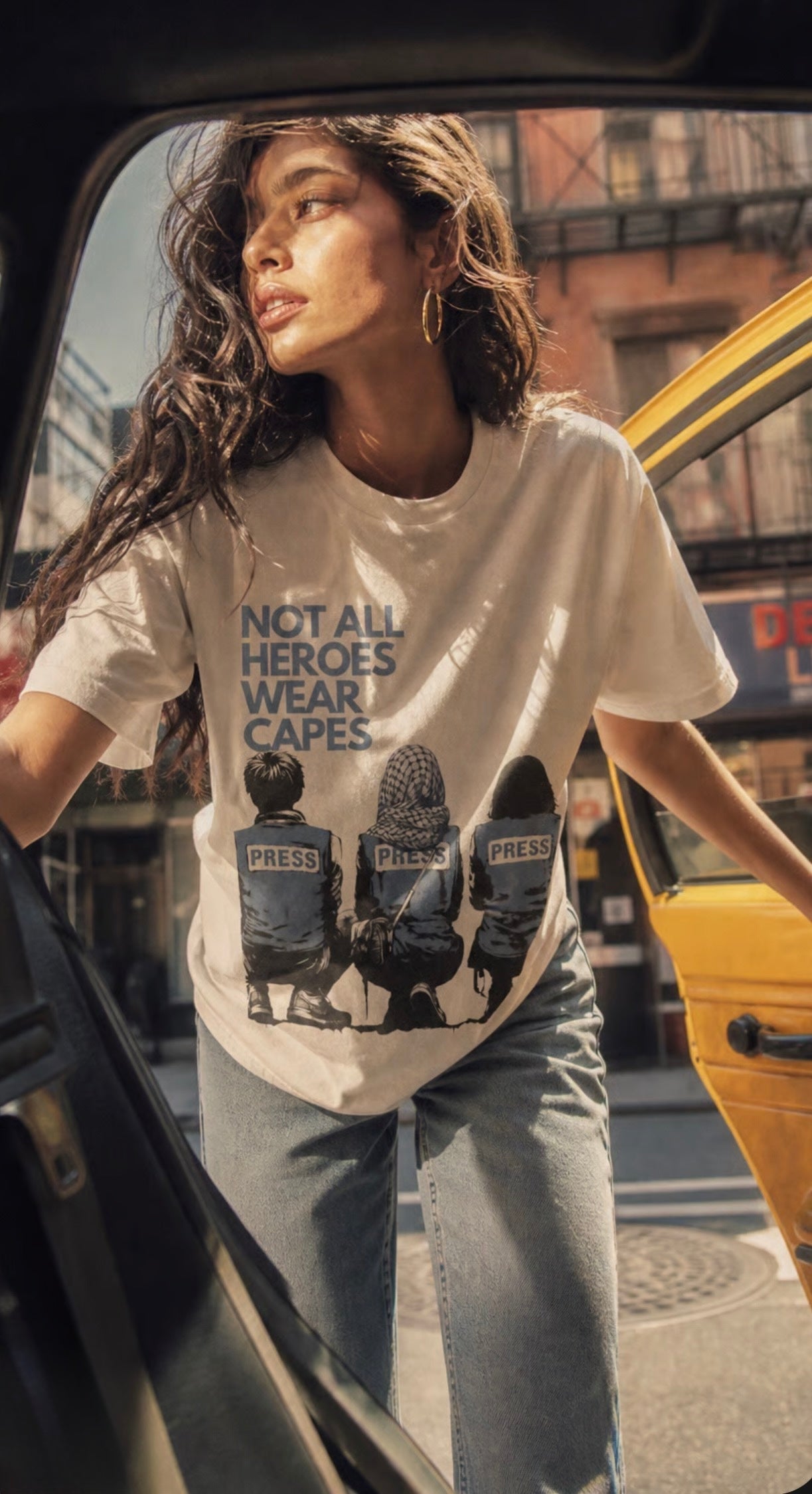 Press Heroes Loose Fit Tee