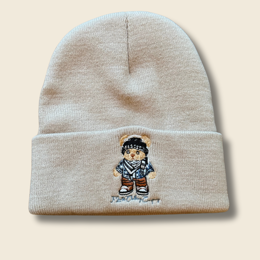 Pali Bear Embroidered Beanie