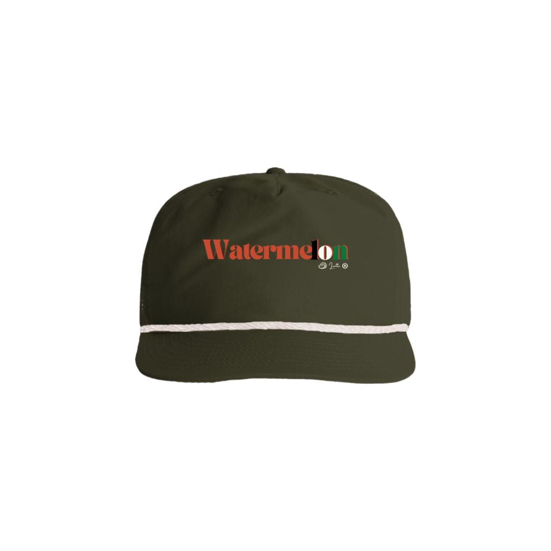 Luetti 1980 Unisex Vintage Watermelon Surf Rope Cap