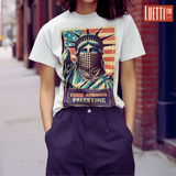 Free America Free Palestine Regular Fit (not cropped) T-shirt