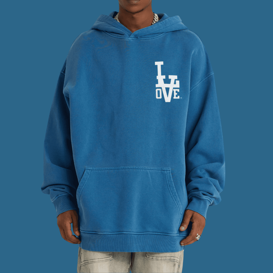 "LA" Love Heavyweight Premium Cotton Hoodie