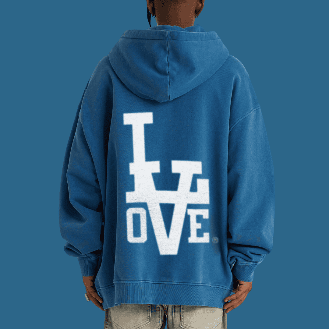 "LA" Love Heavyweight Premium Cotton Hoodie