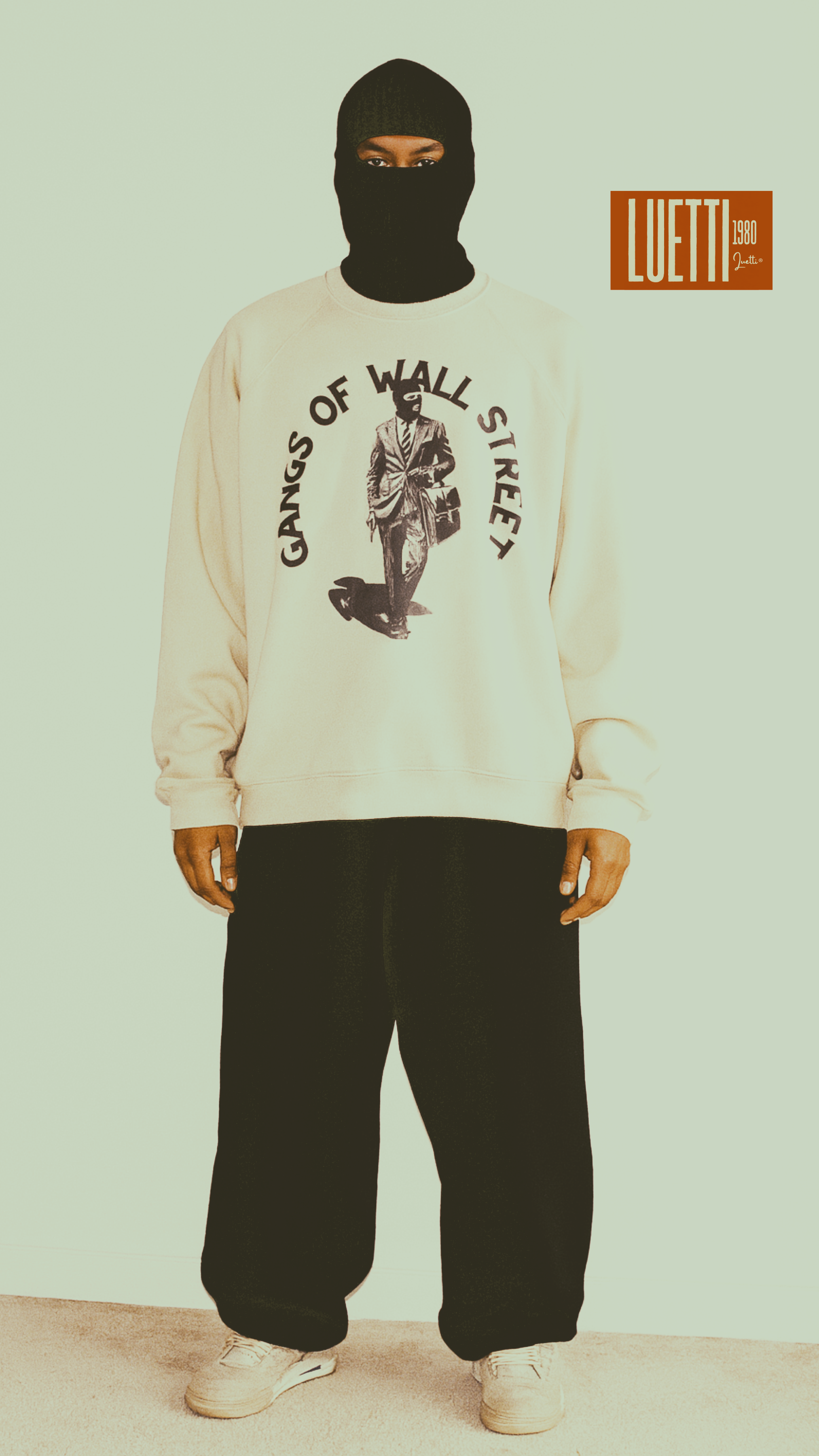 Gangs of Wall Street Raglan Oversized Sweatshirt