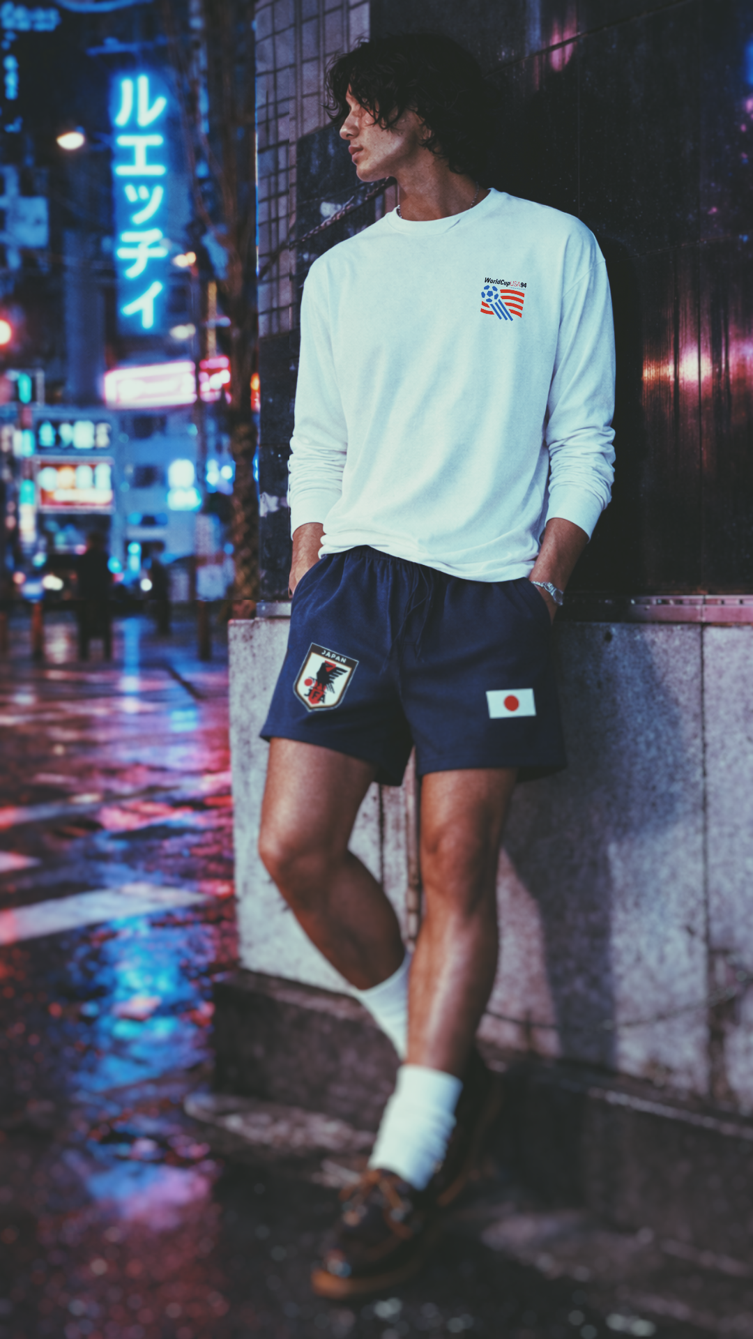 Vintage Japan Soccer Heavyweight Premium Quality Shorts