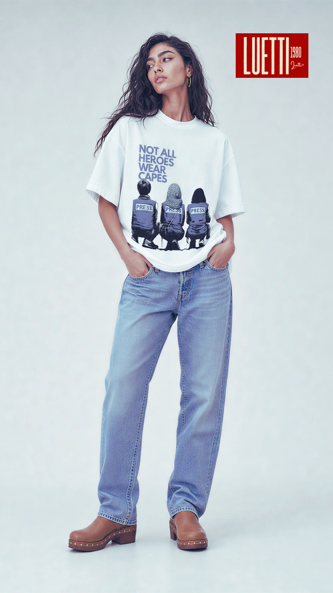 Press Heroes Loose Fit Tee
