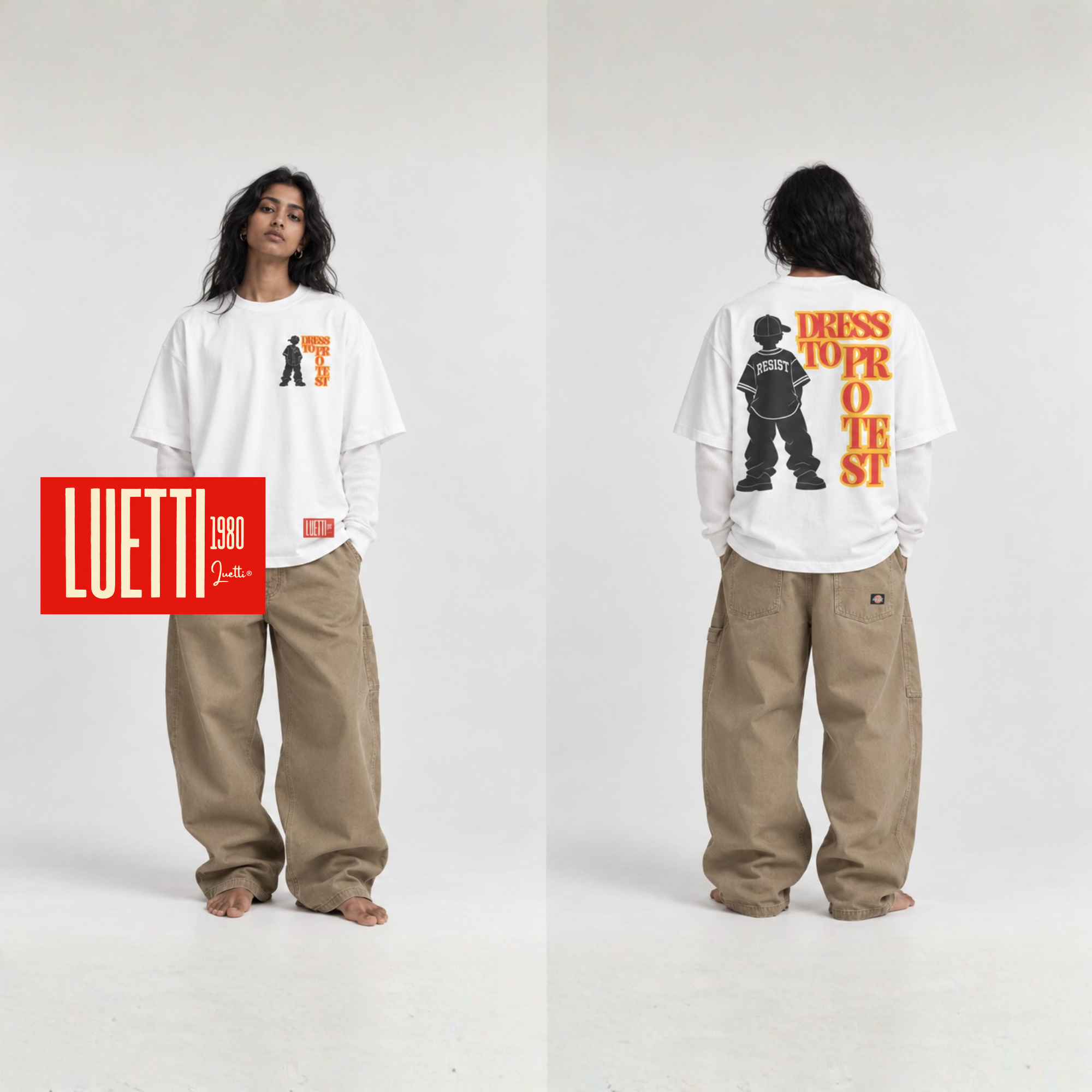 Dress to Protest 90's Boxy Oversized Tee