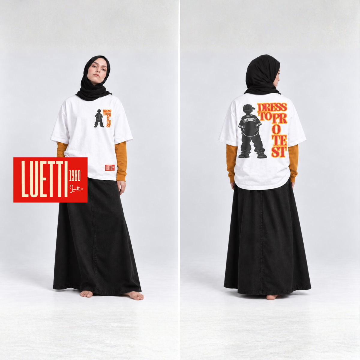 Dress to Protest 90's Boxy Oversized Tee