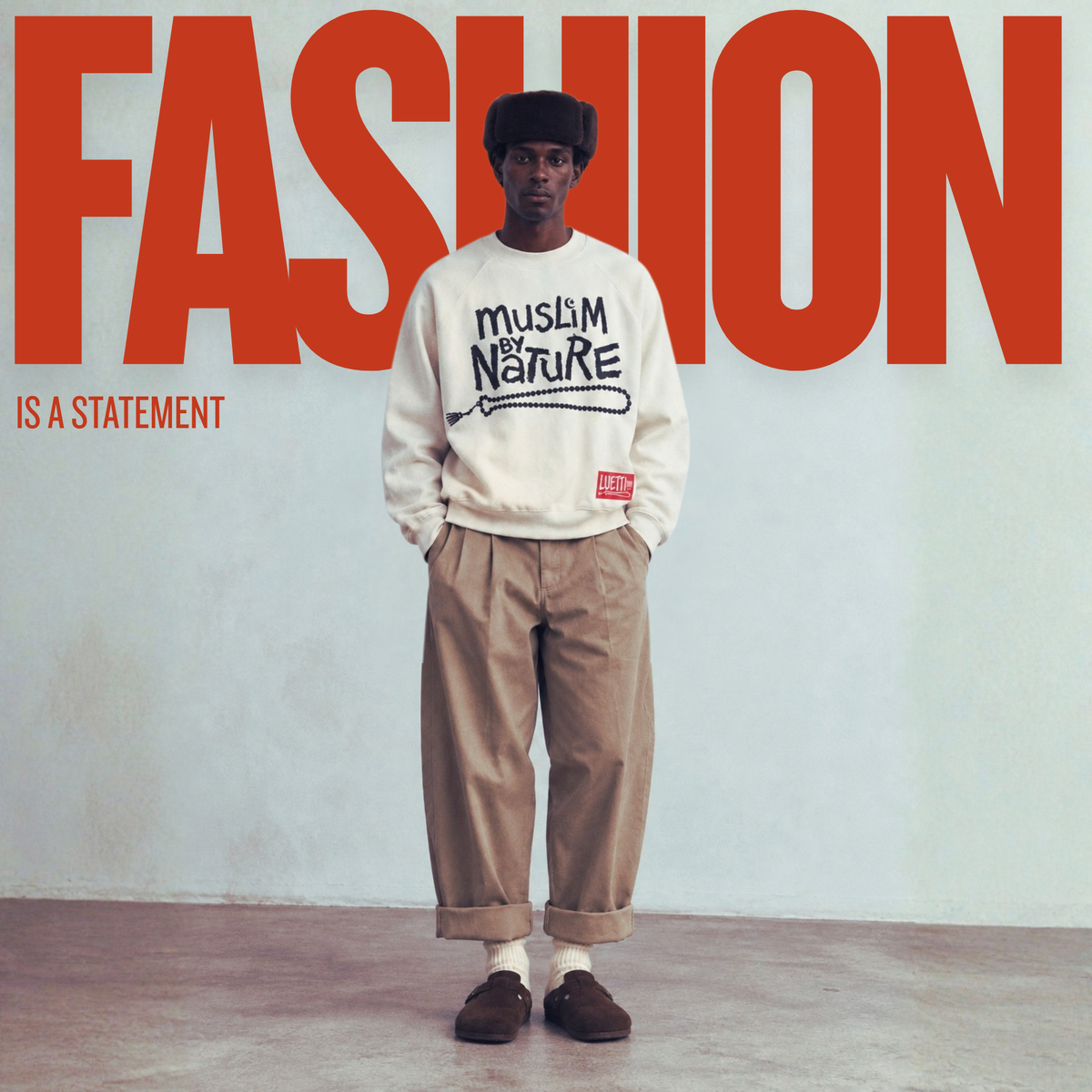 Muslim By Nature Raglan Oversized Sweatshirt