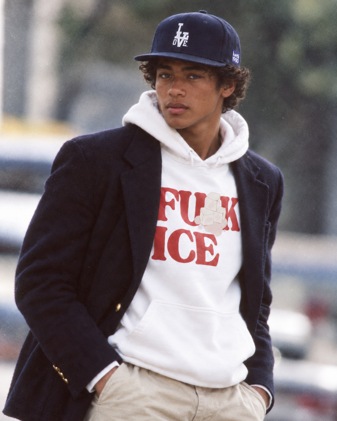 "FU*K ICE" Oversized Boxy 100% Cotton Hoodie