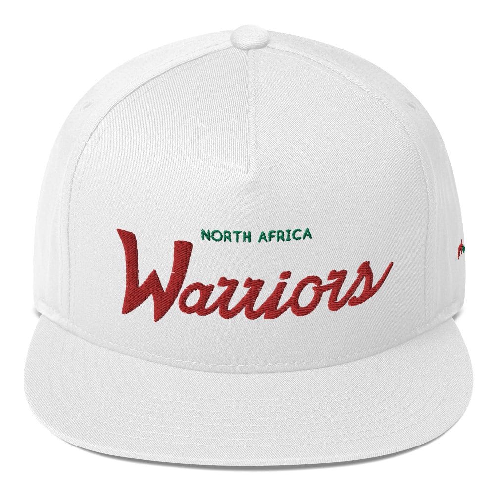 North Africa Warriors Retro Sports  Script Green Underbill Cap - Yupoong x Luetti 1980