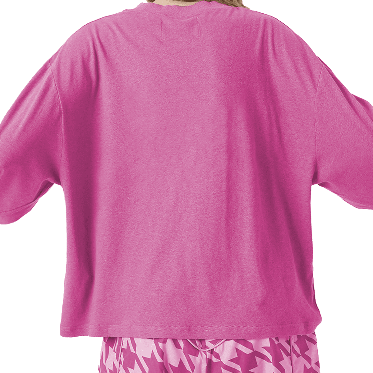 Make Humanity Care Again Unisex Cropped Long Sleeve T-shirt