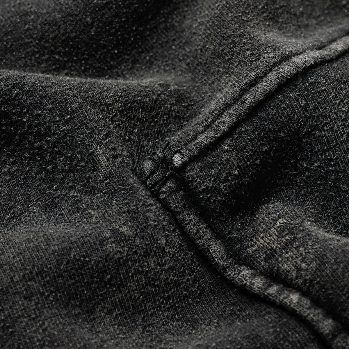West Bank Snow Washed Slit Sides Thumbholes Hoodie