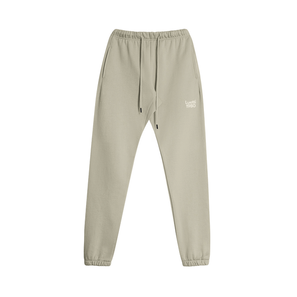 Luetti 1980 Earth-tone Comfy 100% Cotton Sweatpants