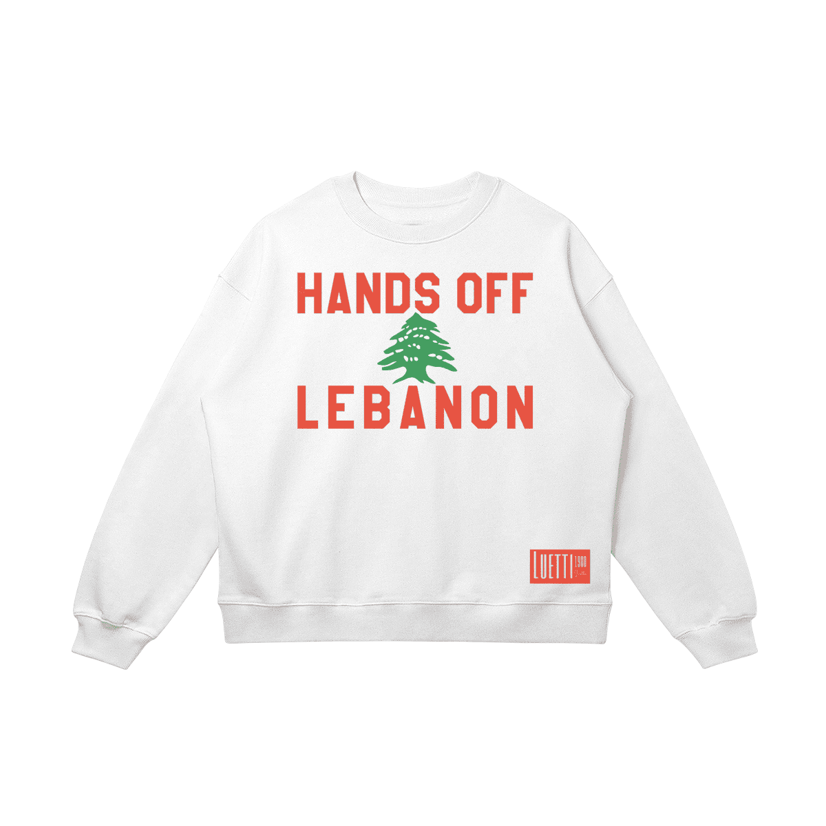 (Copy) HANDS OFF LEBANON Drop Shoulders Sweatshirt
