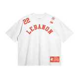 "Lebanon Football League" Retro Boxy Premium Quality Tee