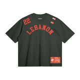 "Lebanon Football League" Retro Boxy Premium Quality Tee