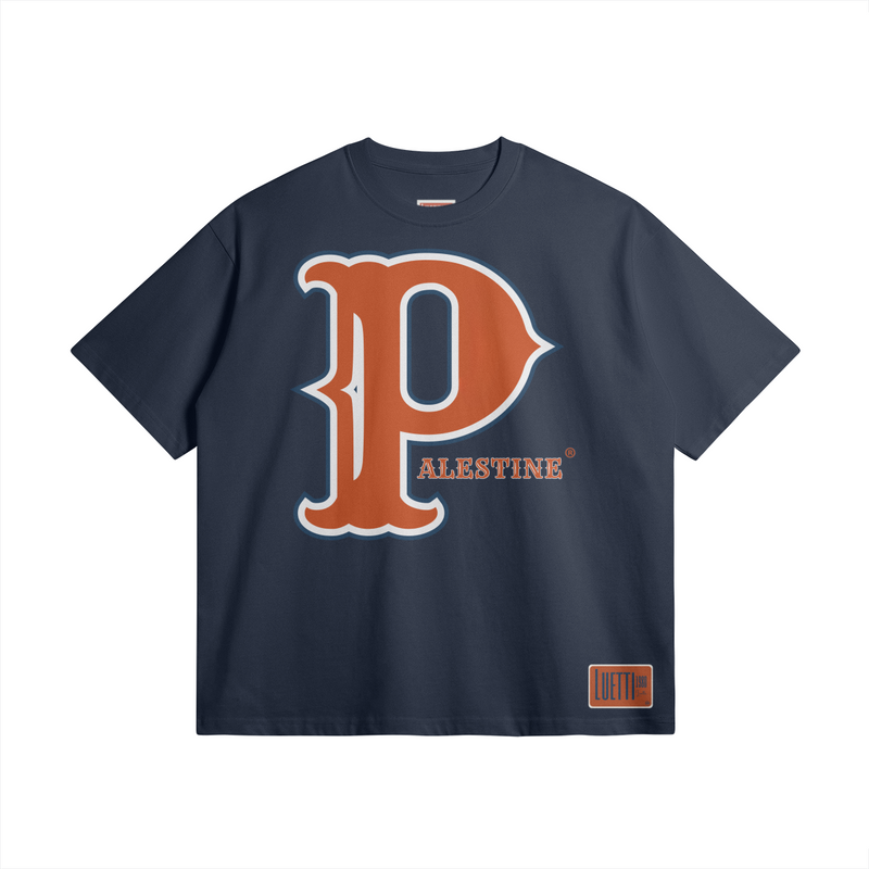 Palestine Chicago Bears Style Oversized T-shirt