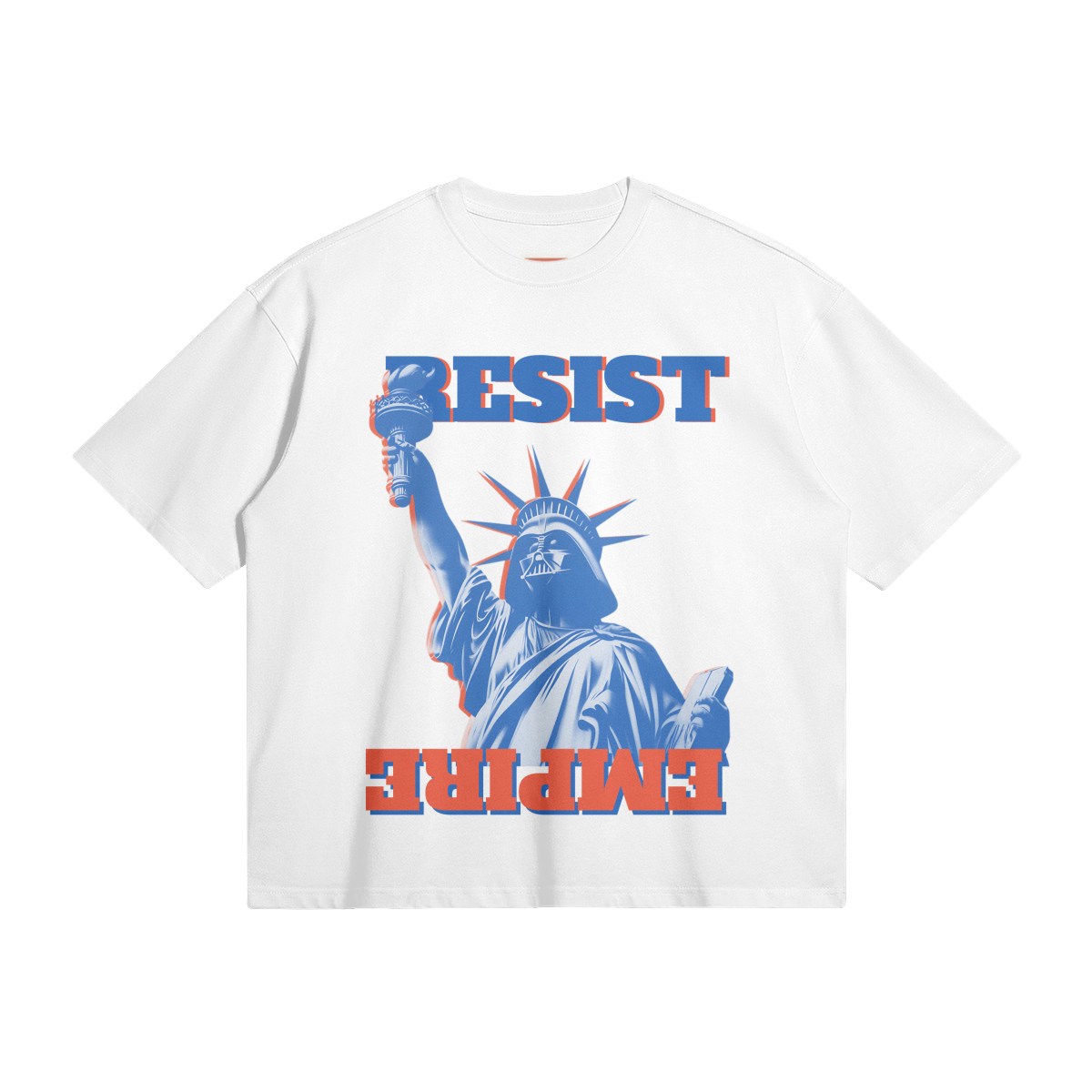 RESIST EMPIRE Boxy Premium Cotton T-shirt