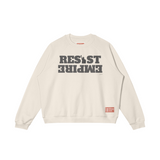 Resist Empire Oversized Raglan Sweatshirt