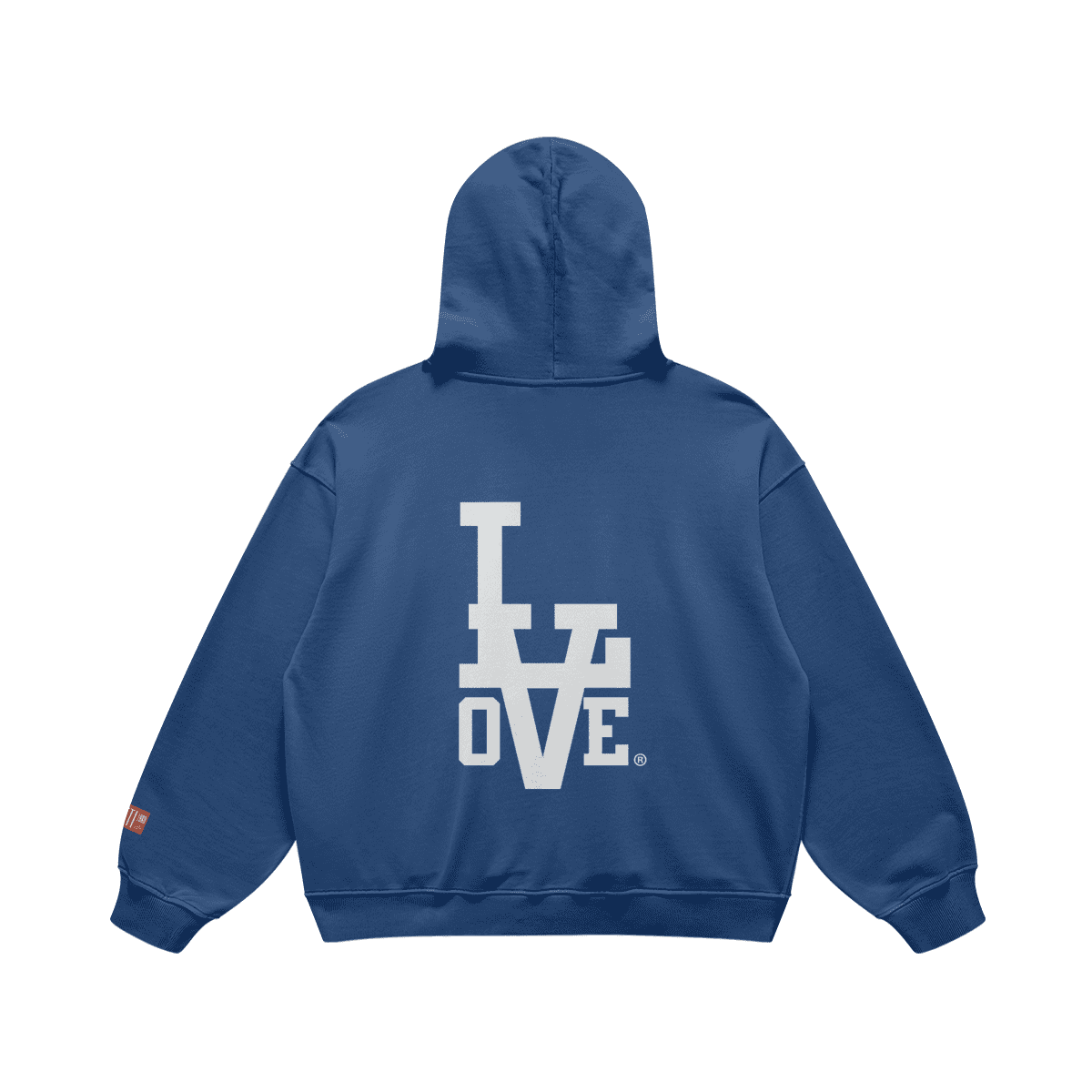 LA Dodgers inspired logo hoodie