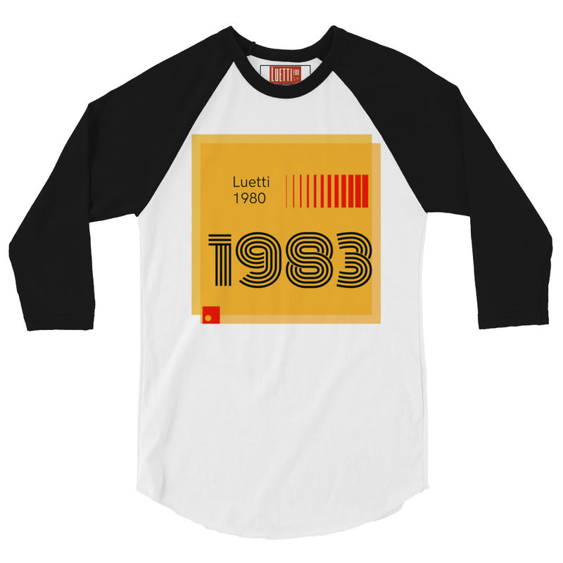 1985 3/4 sleeve raglan shirt