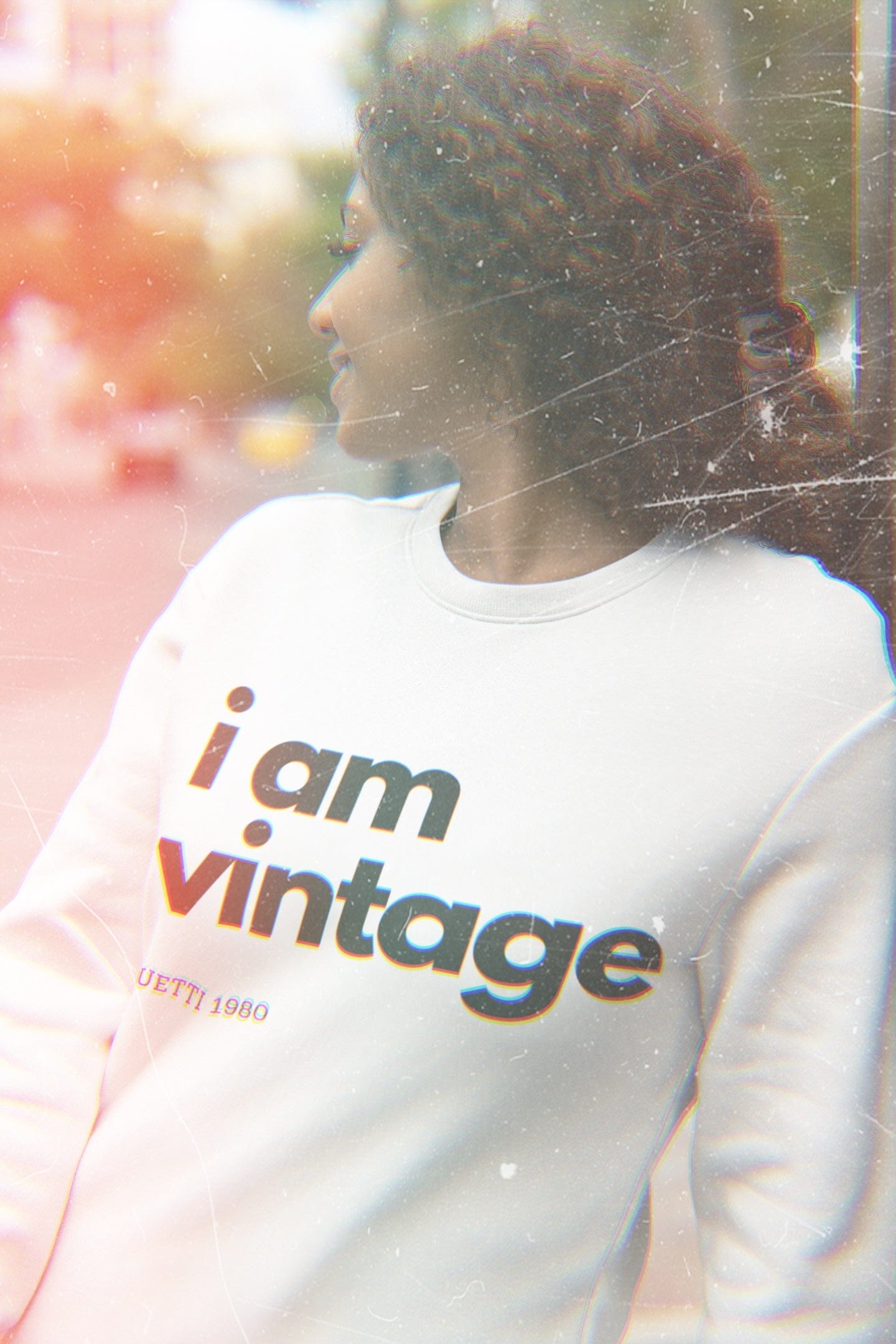 "I am Vintage" Unisex Heavyweight Sweatshirt