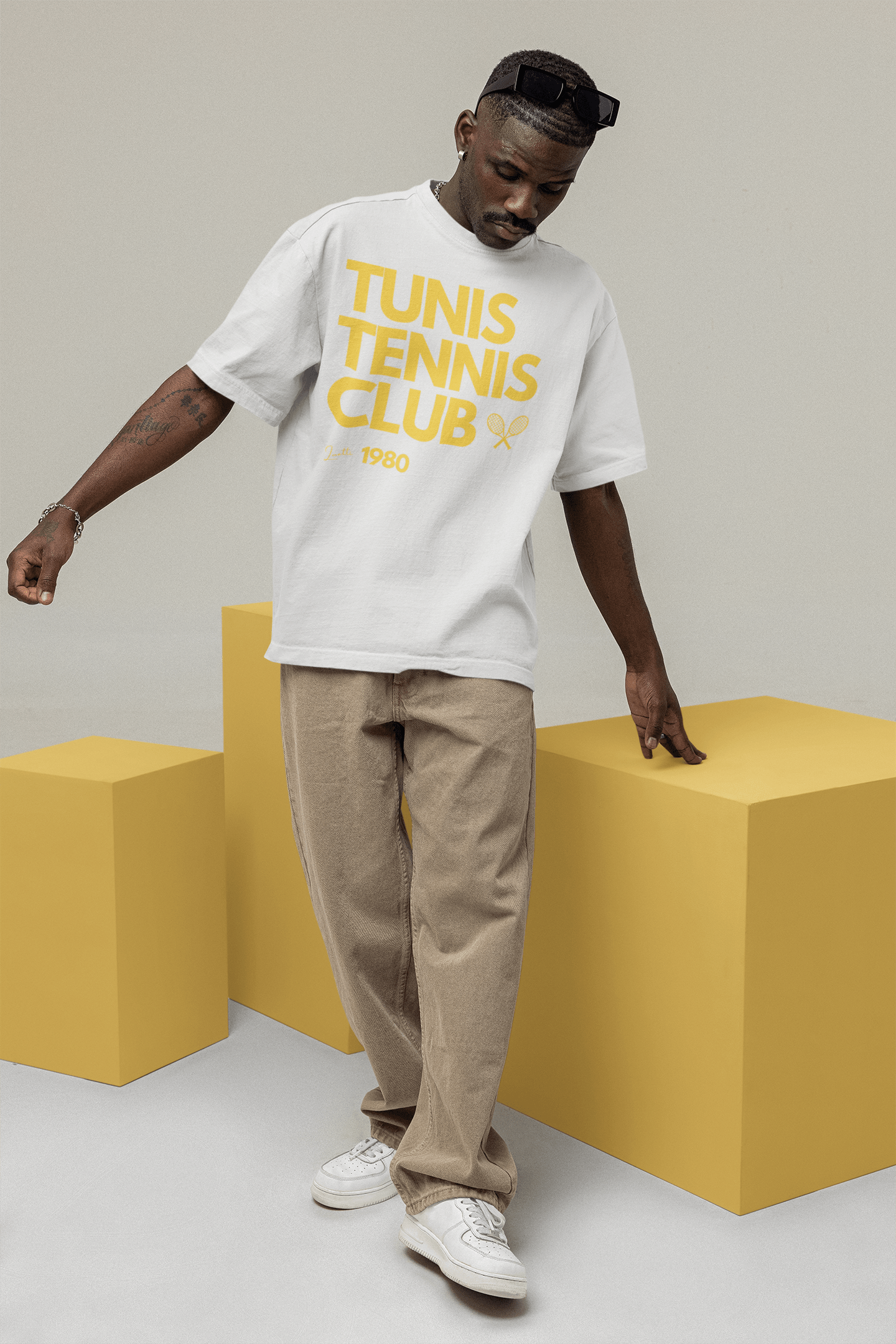 Tunis Tennis Club Oversized T-shirt