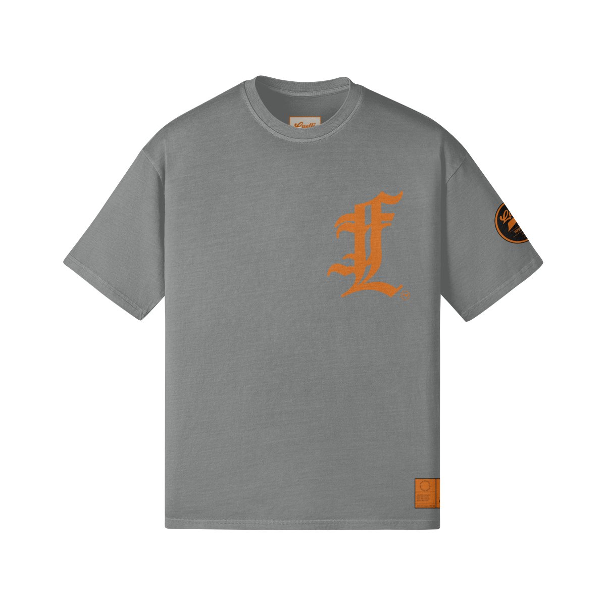 FL Old English Logo Oversized Unisex Washed T-shirt