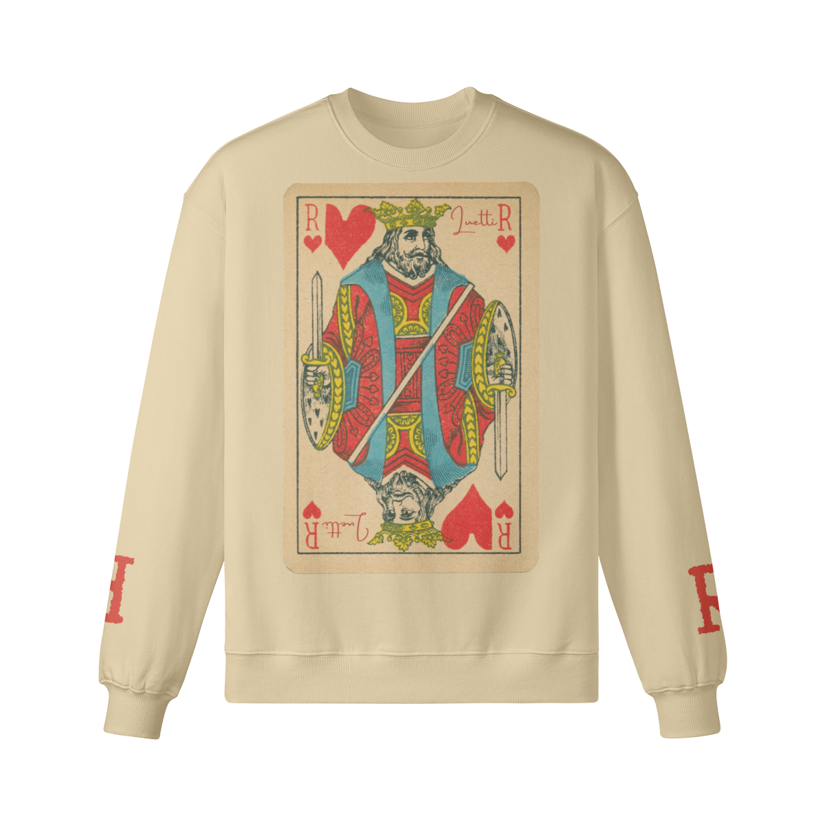 Vintage King Of Hearts Sweatshirt