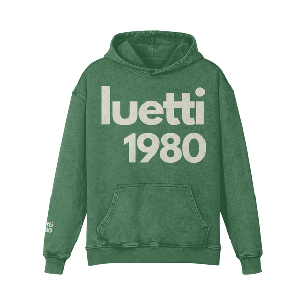 Luetti 1980 Super Heavyweight Oversized Faded Hoodie