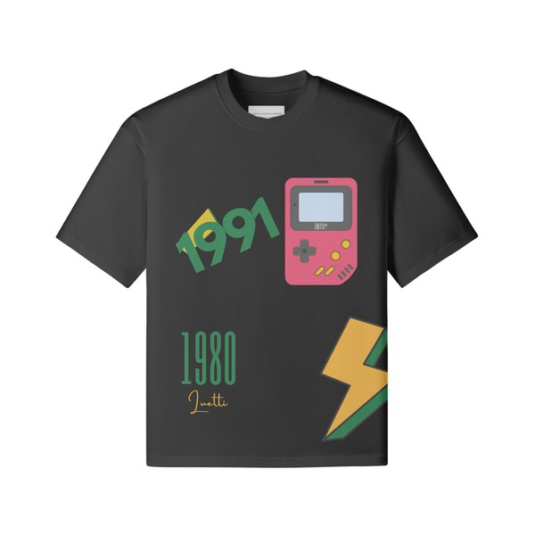 Luetti 1980 Retro "1991" Boxy T-shirt
