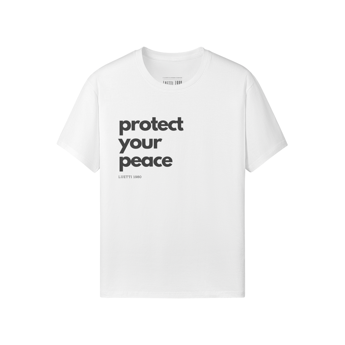 Luetti 1980 "Protect Your Peace" Classic Fit Unisex T-shirt