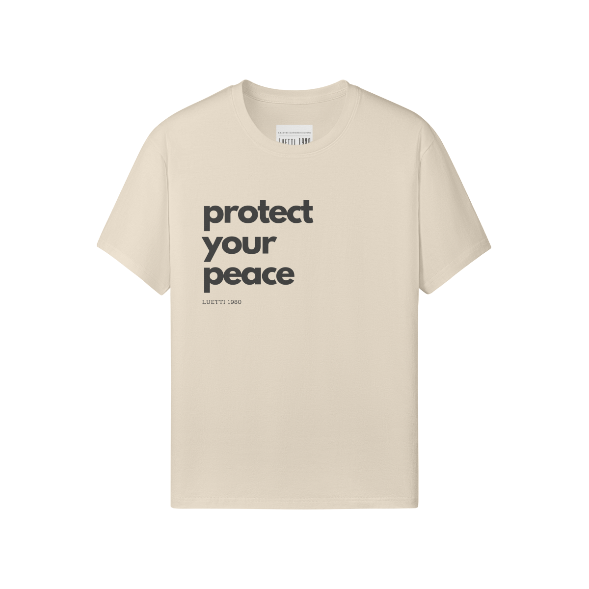 Luetti 1980 "Protect Your Peace" Classic Fit Unisex T-shirt