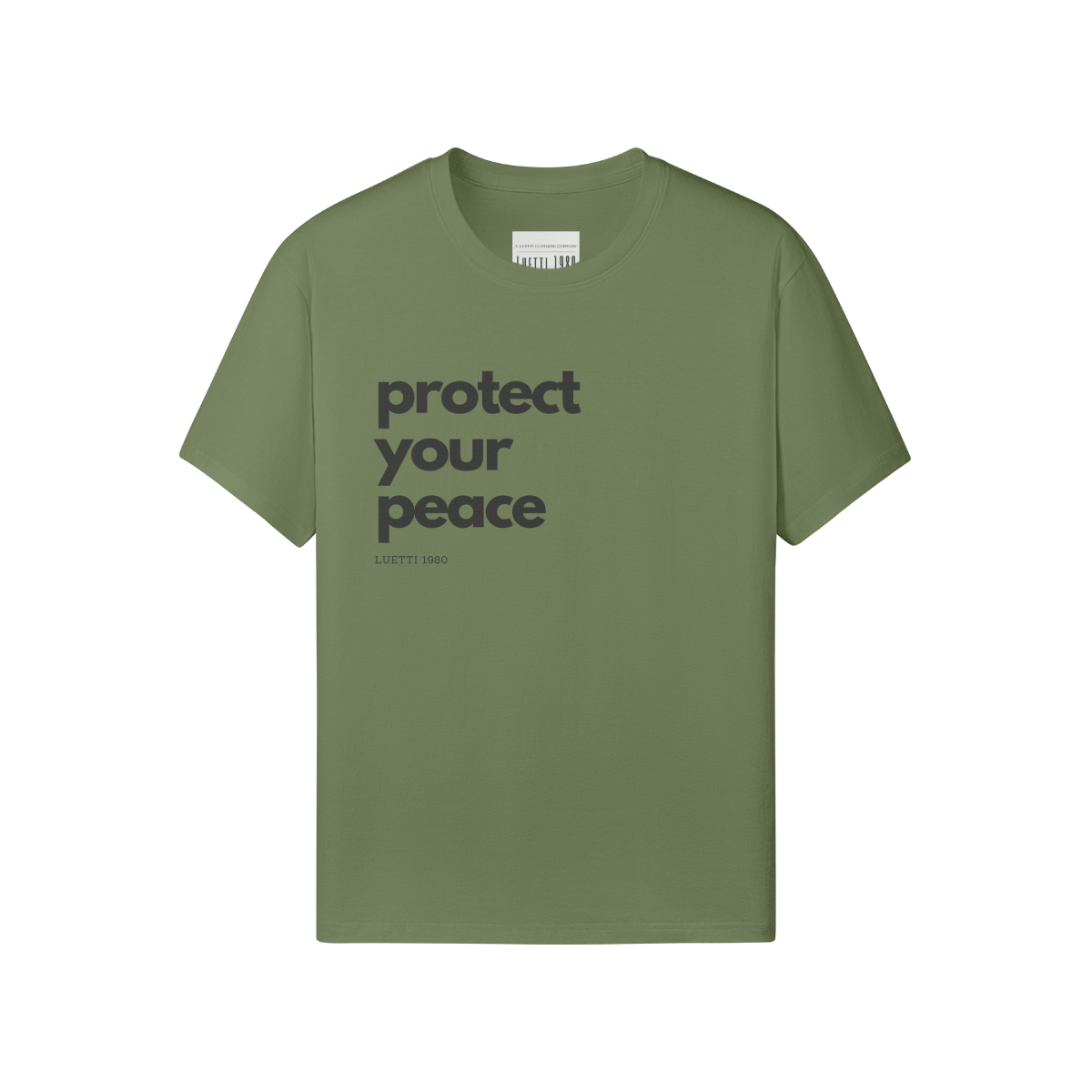 Luetti 1980 "Protect Your Peace" Classic Fit Unisex T-shirt