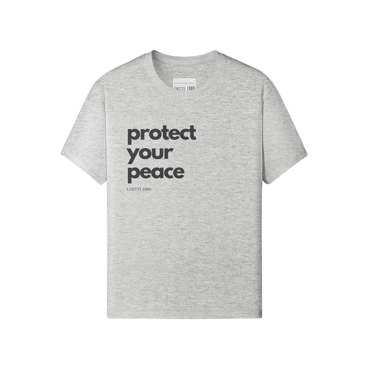 Luetti 1980 "Protect Your Peace" Classic Fit Unisex T-shirt