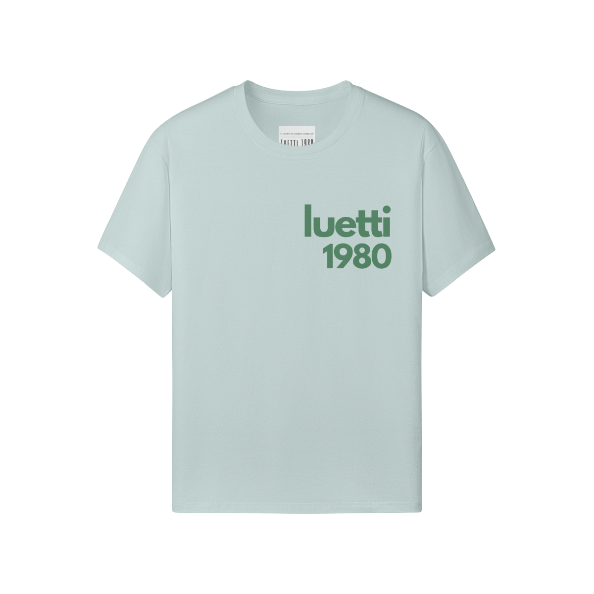 Luetti 1980 Classic Fit T-shirt - Kelly Green Logo