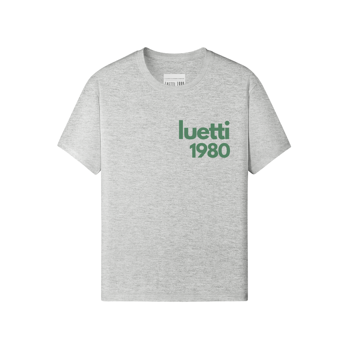 Luetti 1980 Classic Fit T-shirt - Kelly Green Logo